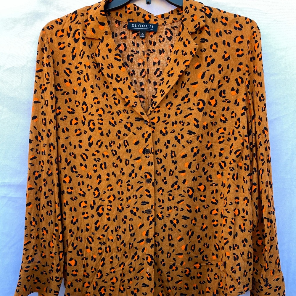 Cheetah Blouse